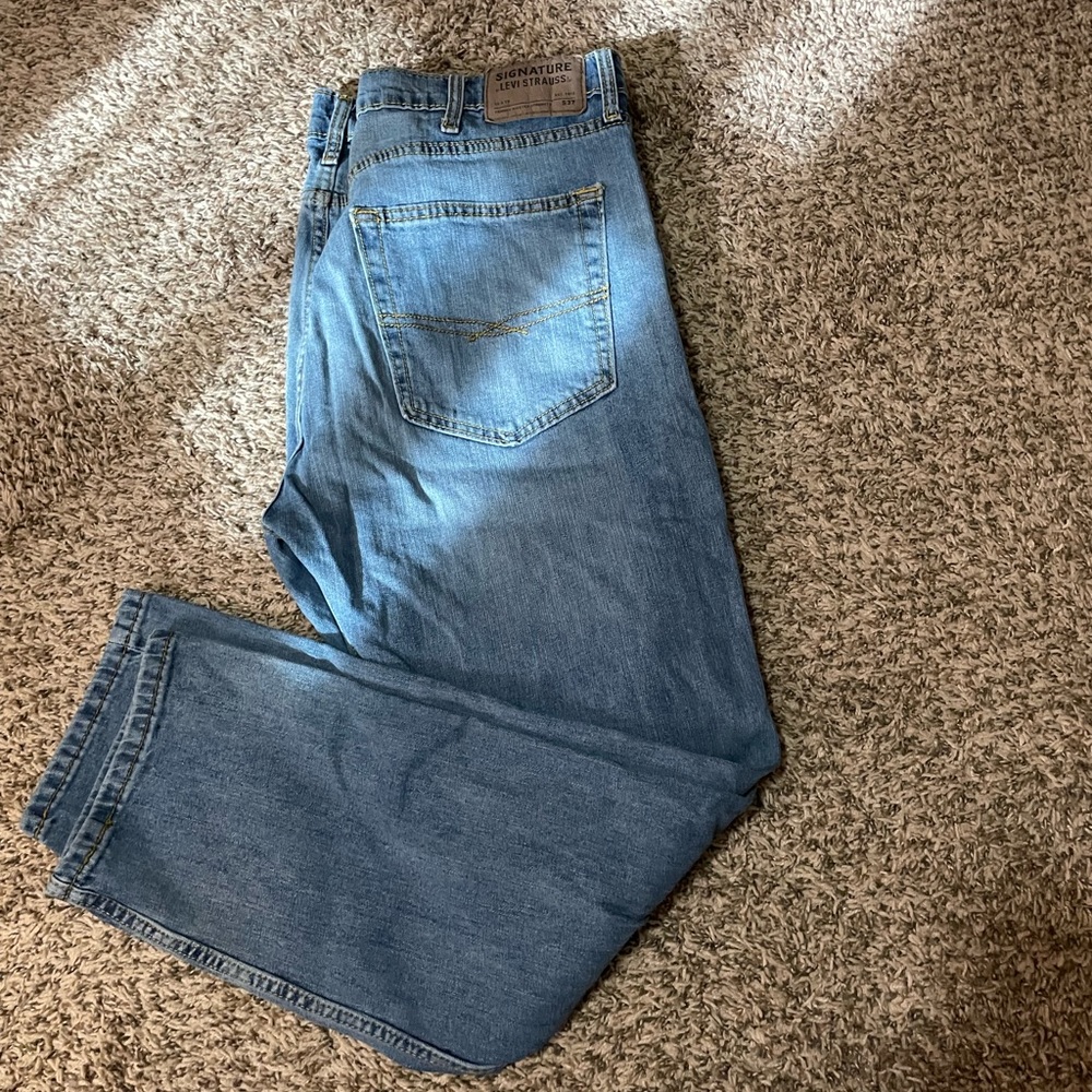 Levi's Men's Slim Jeans in Light Blue